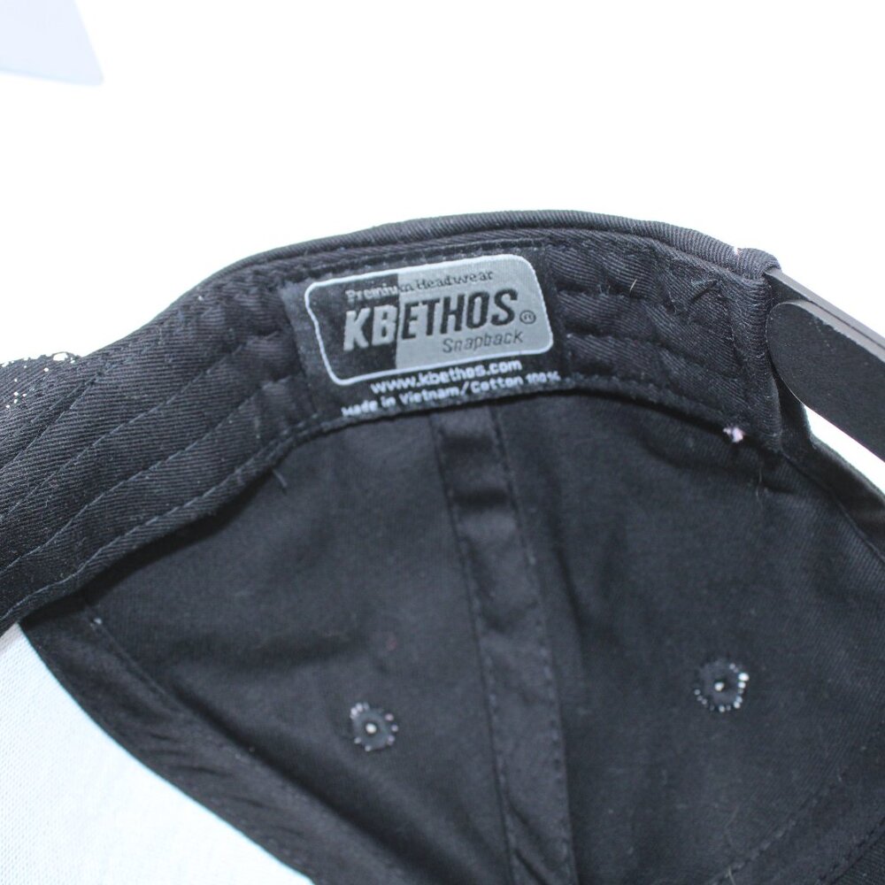 KBethos 2 Tones Black White Dots Snapback Baseball Cap - Picture 6 of 7